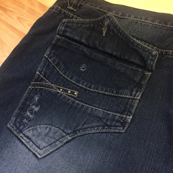 SOLD :-) Blue Geare Denim Jeans Big & Tall Mens - Picture 8 of 8